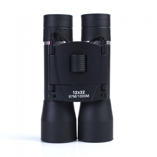 HD high magnification green film binoculars folding binoculars