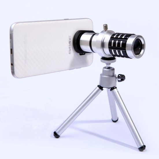 Metal telephoto lens External universal camera phone telescope