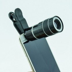 High-powered high-definition mobile phone telescope lens universal camera external universal clip