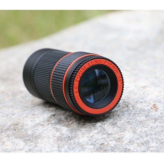 High magnification, ultra-clear, low-light night vision outdoor monocular telescope