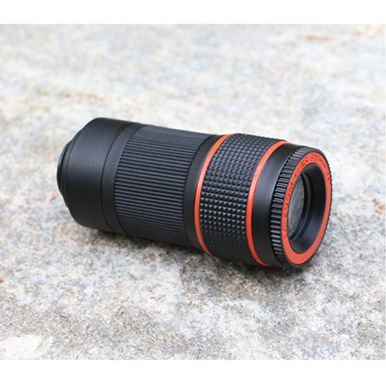 High magnification, ultra-clear, low-light night vision outdoor monocular telescope