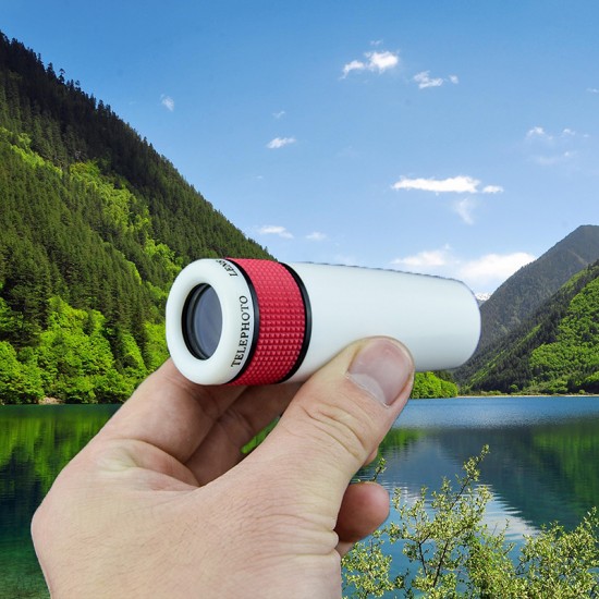 Portable outdoor universal mobile phone telephoto lens camera telescope lens